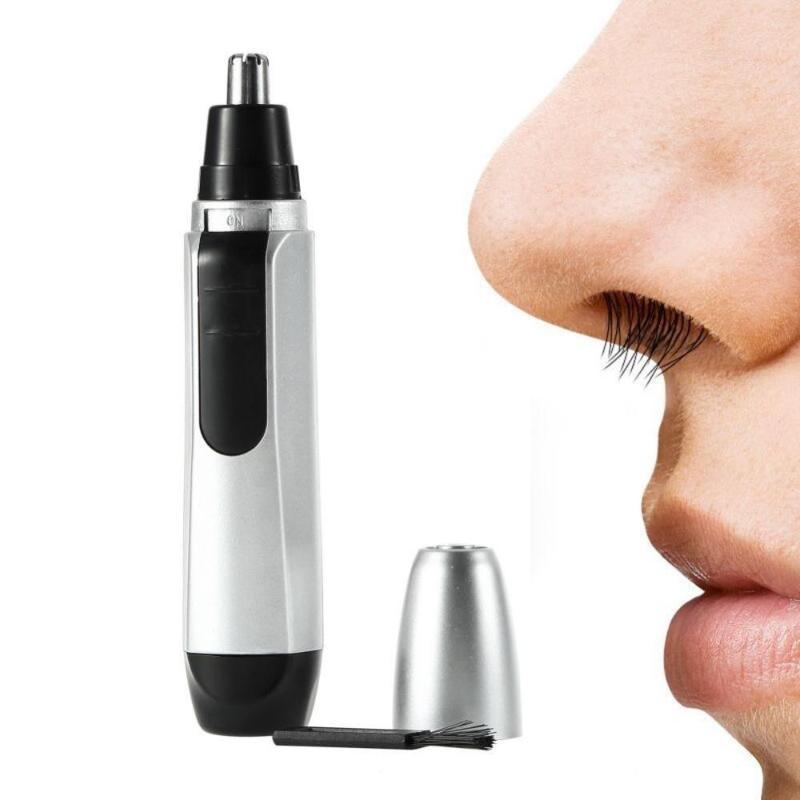 Men'S Grooming Ear Hair - เครื่องตัดขนจมูกและหูแบบกันน้ำ เครื่องตัดขนไฟฟ้าขนาดเล็กสำหรับผู้ชายและผู้หญิง ใช้ตกแต่งขนคิ้ว ขนข้างแก้ม และขนบนใบหน้า เครื่องมือโกนขนแบบพกพา