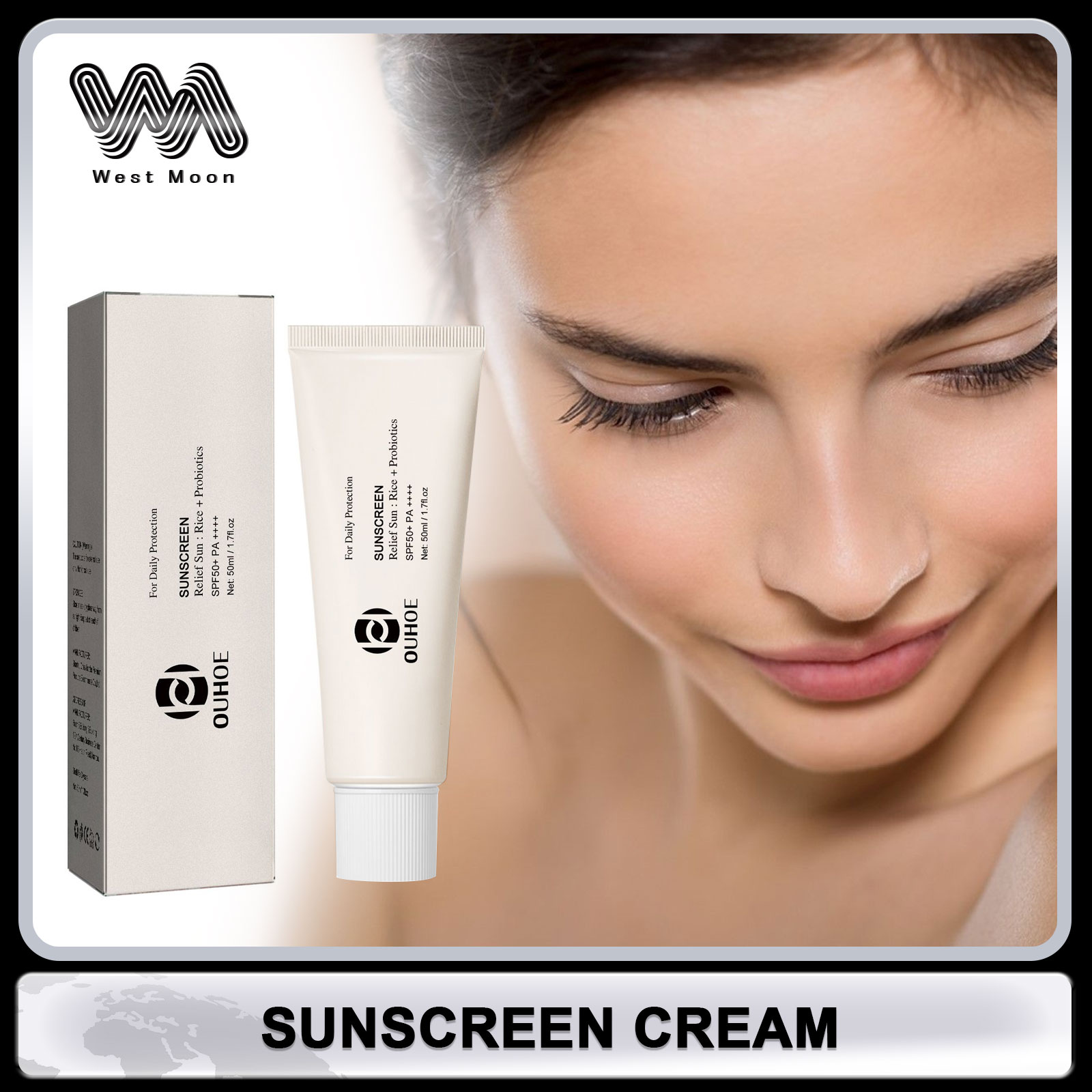 ครีมกันแดด Rice SPF 50กันแสงยู - Face Moisturizer Spf บทวิจารณ์และราคา