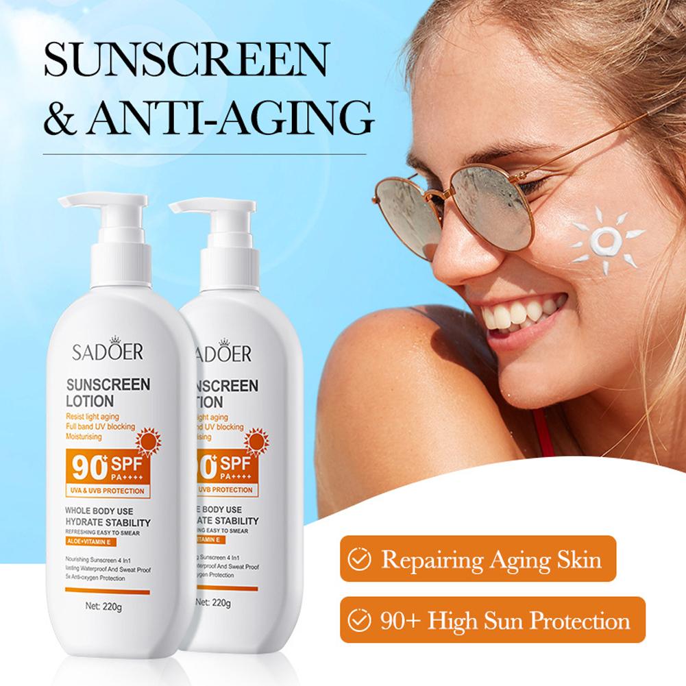 SADOER SPF 90+ 50+ ครีมกันแดดส - Face Moisturizer Spf บทวิจารณ์และราคา