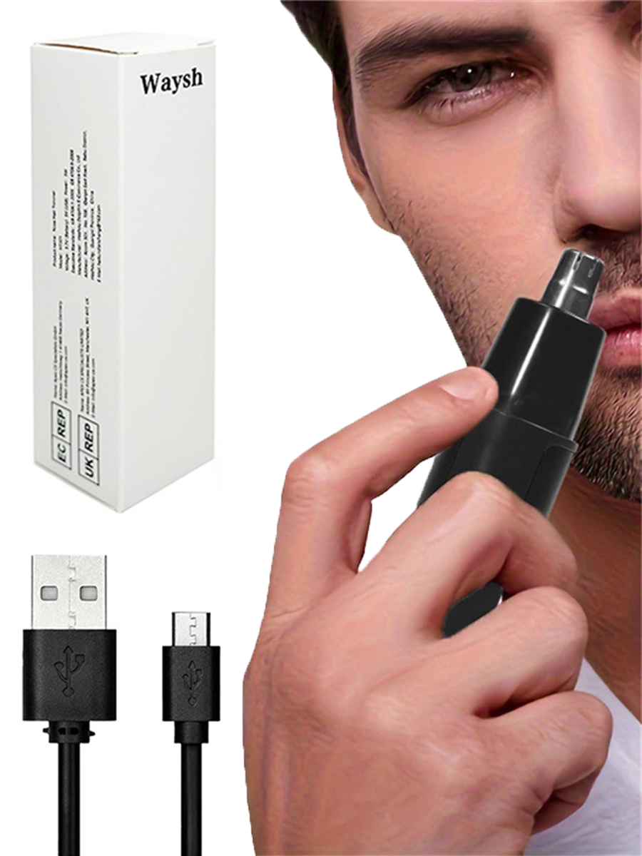 เครื่องตัดขนจมูกไฟฟ้า Waysh ชา - Men'S Grooming Ear Hair บทวิจารณ์และราคา