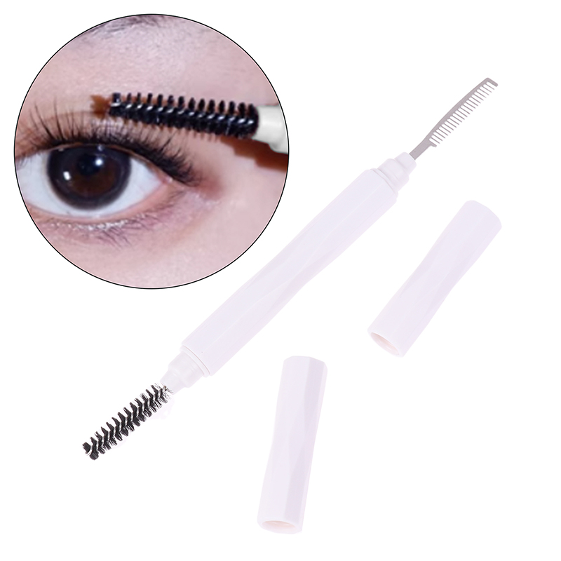 หวีคิ้วและขนตาแบบสองหัว แปรงเก - Comb Fine Tooth บทวิจารณ์และราคา