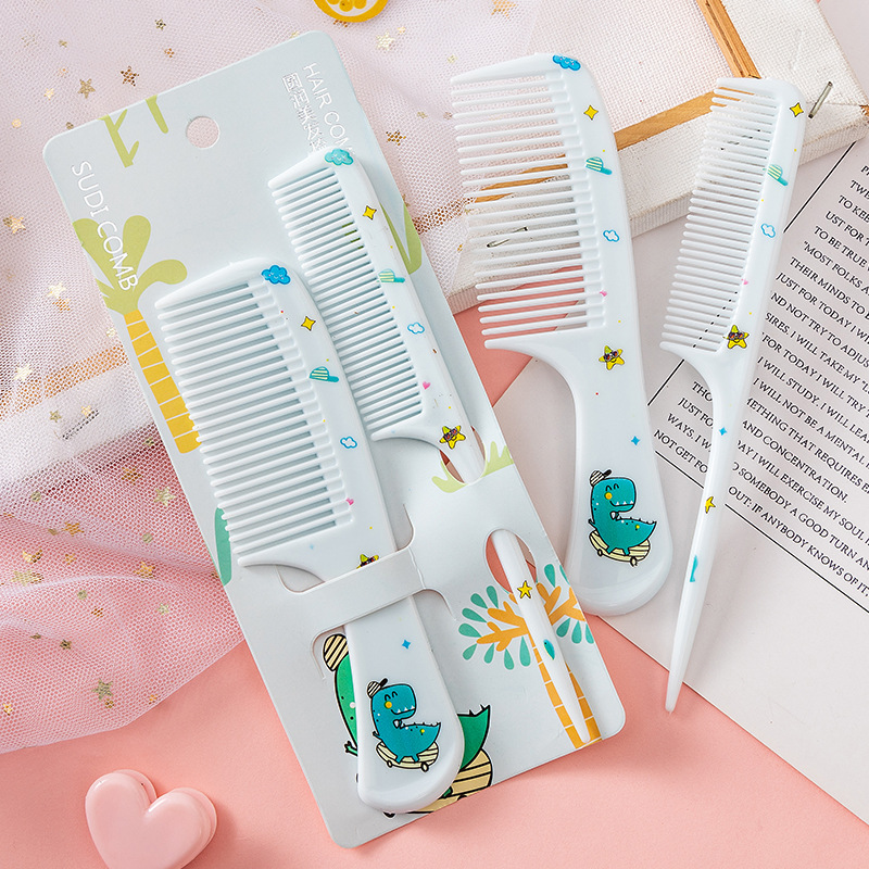 ชุดหวีเด็กพิมพ์ลายการ์ตูนน่ารั - Comb Fine Tooth บทวิจารณ์และราคา