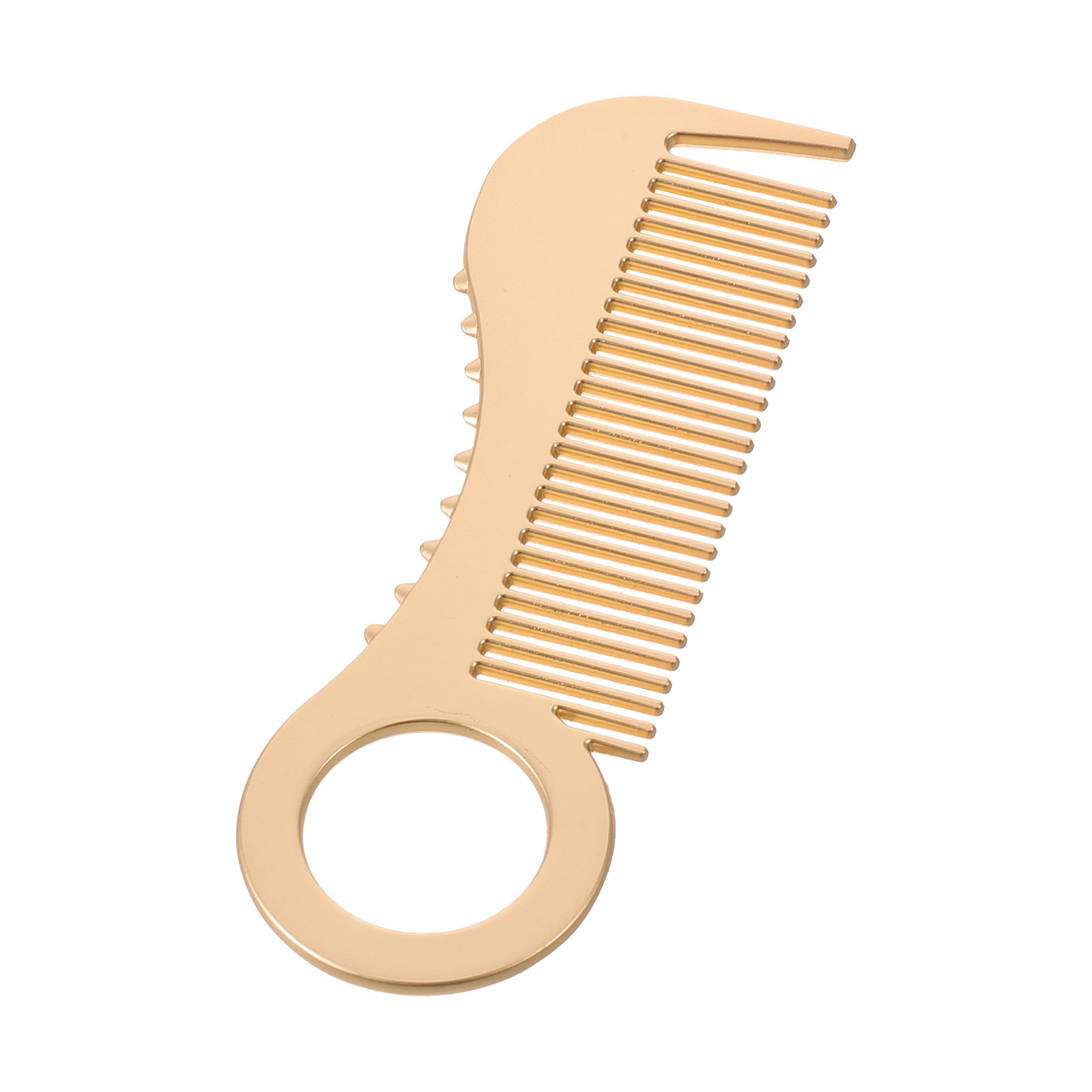 หวีหนวดขนาดพกพา โลหะสีเงิน ป้อ - Comb Fine Tooth บทวิจารณ์และราคา
